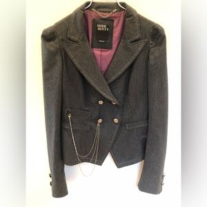 Miss Sixty *RARE* Pinstripe Blazer size Medium